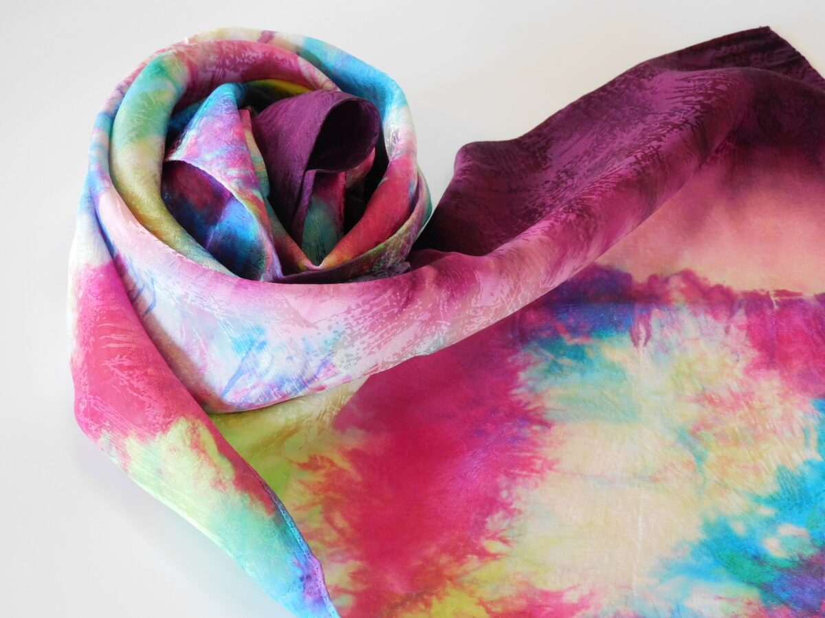 紅花染めワークショップ