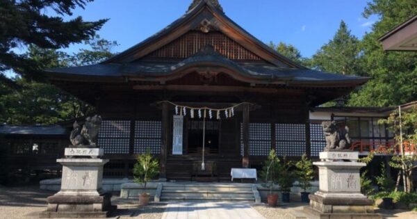 谷地八幡宮・林家舞楽